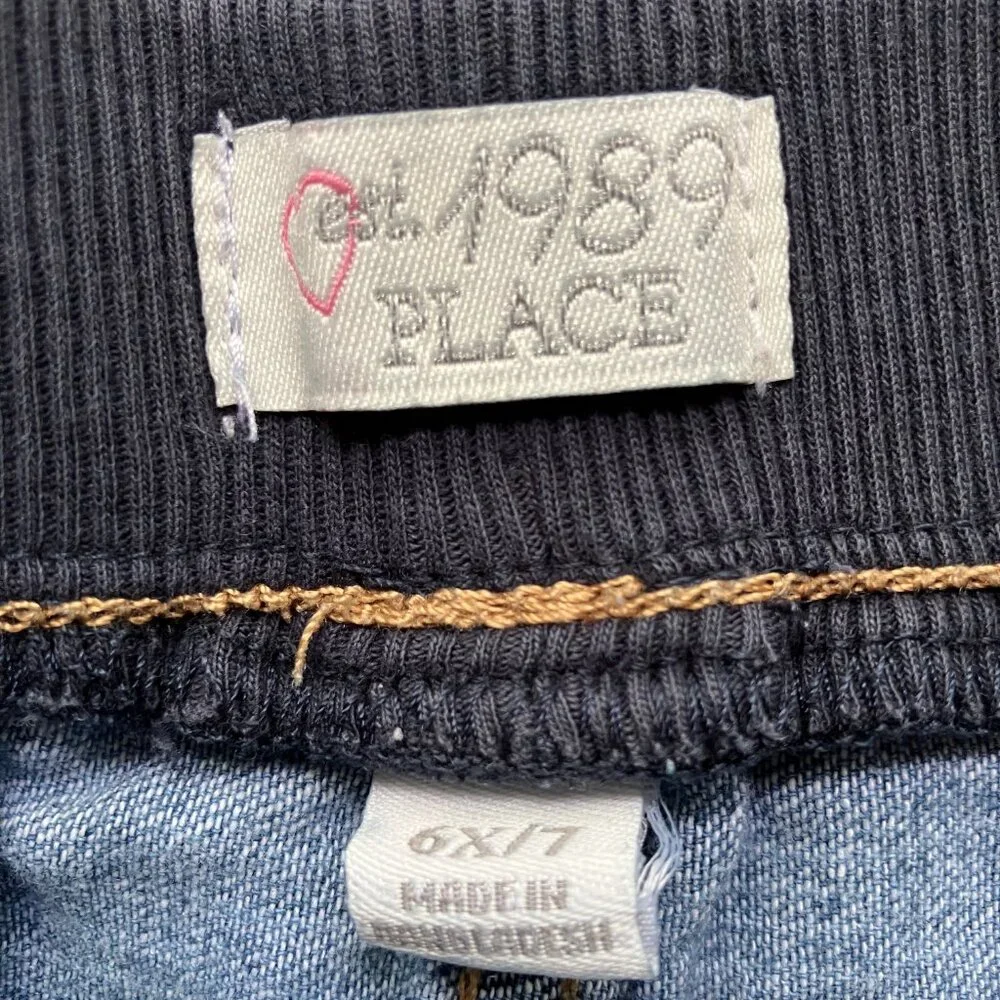 6x/7 The Children's Place Knit Waist Pull On Shorts